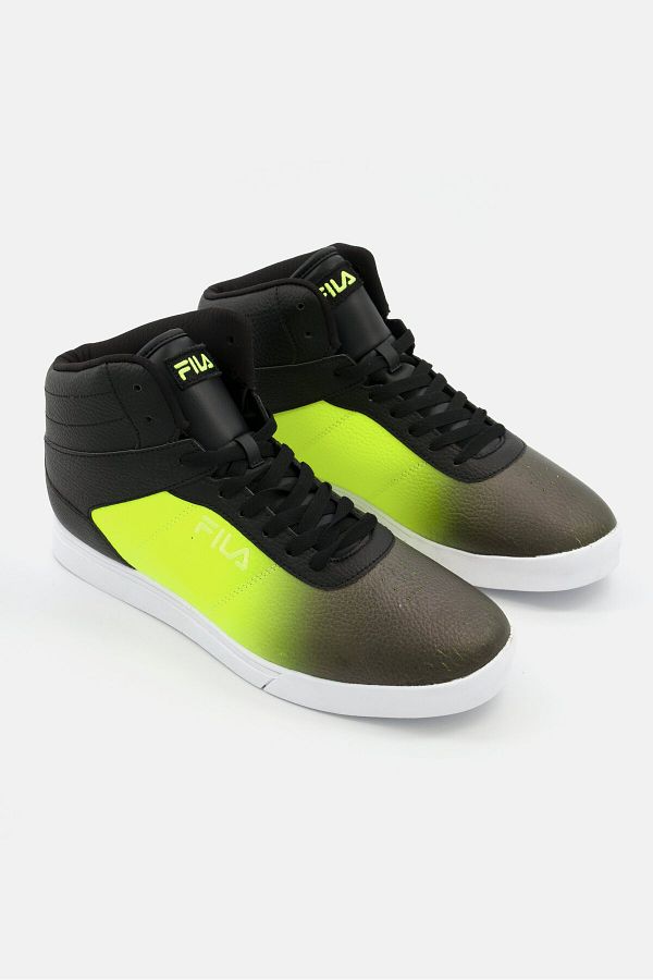 Fila Men Impress LL Fade Lace Up High Sports Shoes Light Green Trendyol