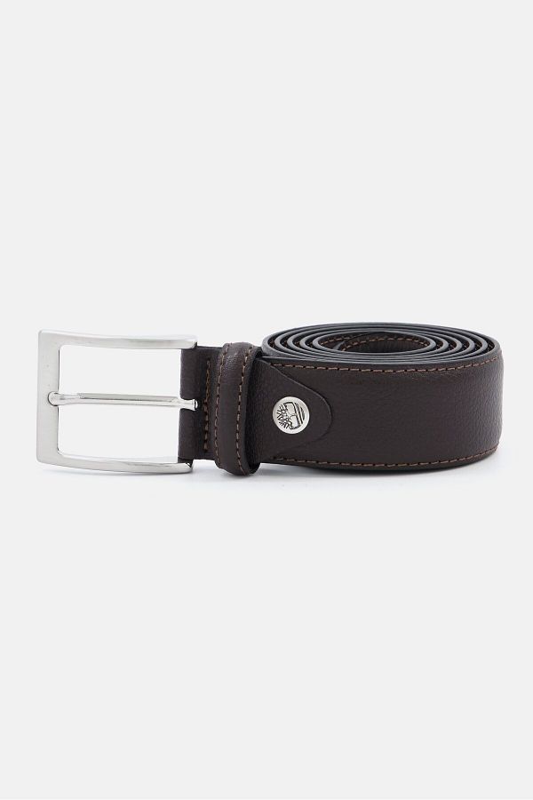 Timberland brown belt hotsell