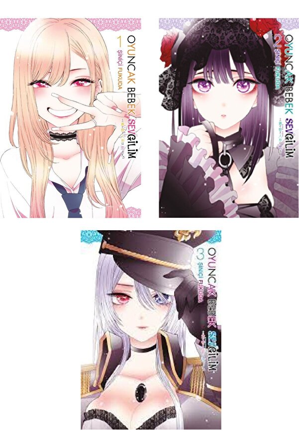 Gerekli Şeyler Yayıncılık Oyuncak Bebek Sevgilim 1-2-3 Manga Seti