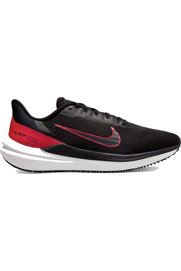 Nike running shoes black and red hotsell