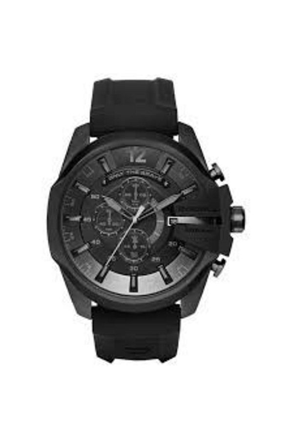 SAATKORDONCUSU Diesel Dz4378 Compatible 26mm Black Silicone Watch Band Trendyol