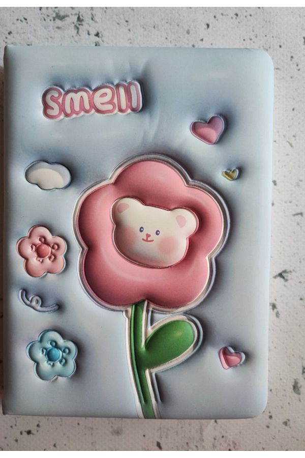 senacacollection-3d Embossed Micro Puffy Fluffy Squishy Notebook 1