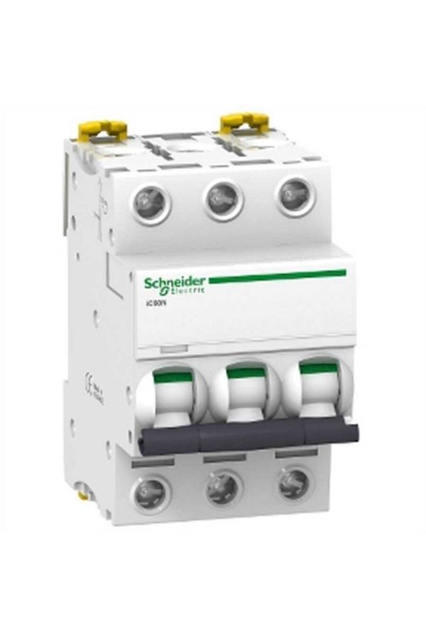 Schneider Electric-Schneider A9f74325 IC60N - Miniature Circuit Breaker 3P 25A C Curve 1