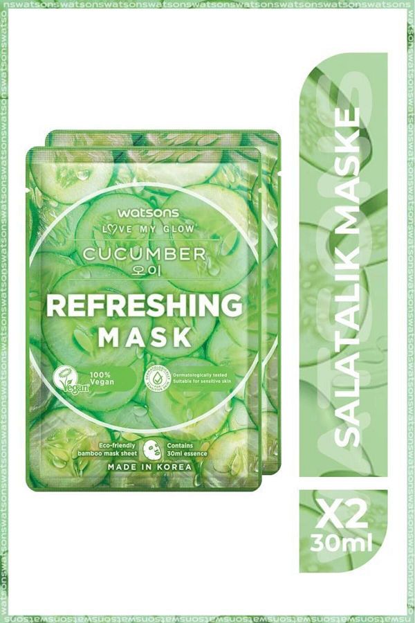Watsons-2-Piece Fruity and Cucumber Mask Set - Refreshing 1