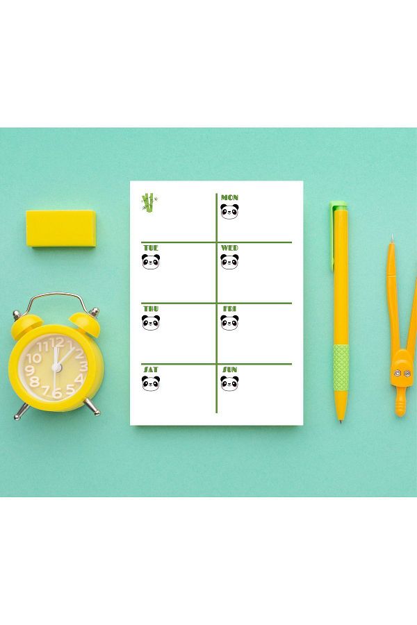 Pine Note-لطيف الحيوان نمط متقلب المفكرة / مذكرة / مخطط / قائمة المهام / دفتر / A6 1