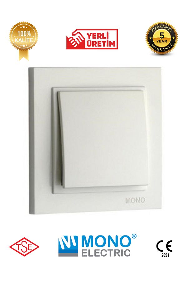 YTE-Mono Despina White Frame - Key Included 1