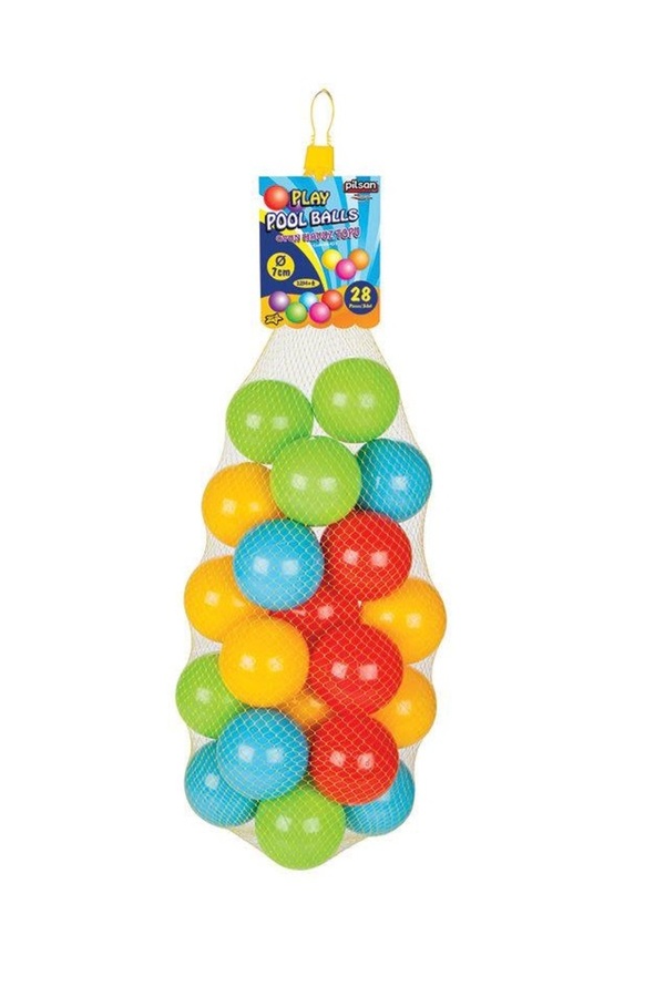 PİLSAN Top Oyun Havuzu Topu 7 cm / 28 Adet