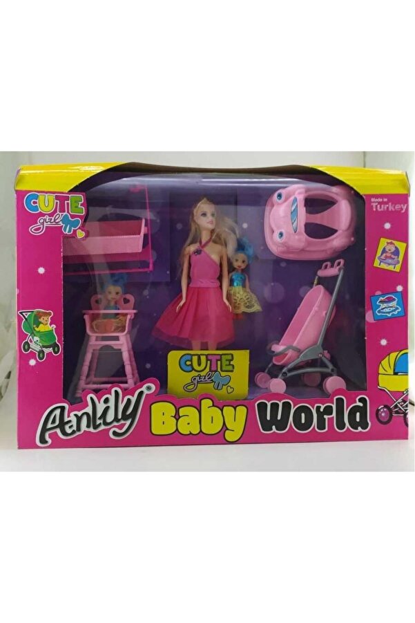 Genel Markalar Anlily Sevimli Bebekler Oyun Seti (anliliy Baby World)hd392