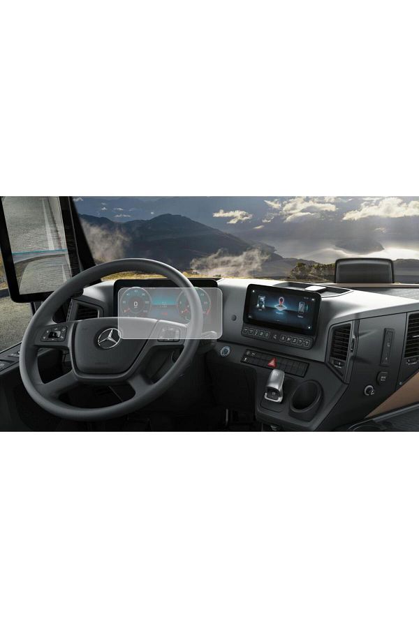 Engo-Mercedes Actros 12.3 Matte Screen Protector - Digital Display 1