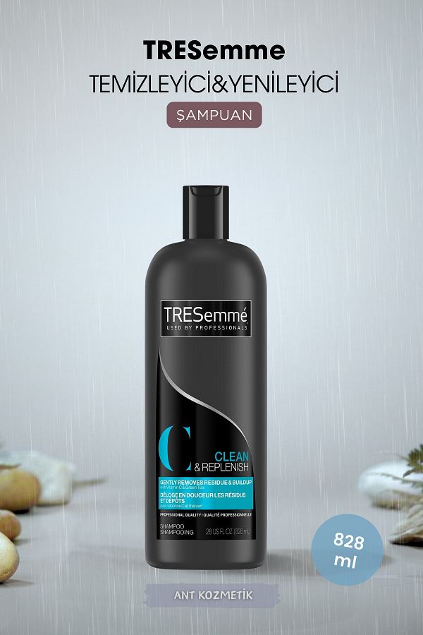 Tresemme-Cleansing and Renewing Shampoo - Clean Replenish 828ml 1