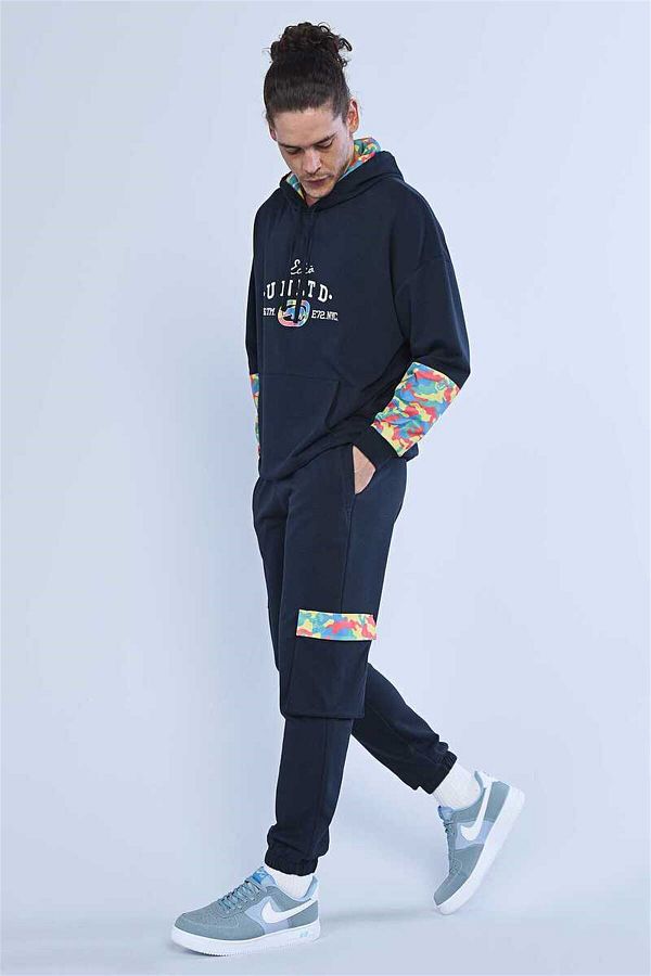 Patterned tracksuit bottoms deals