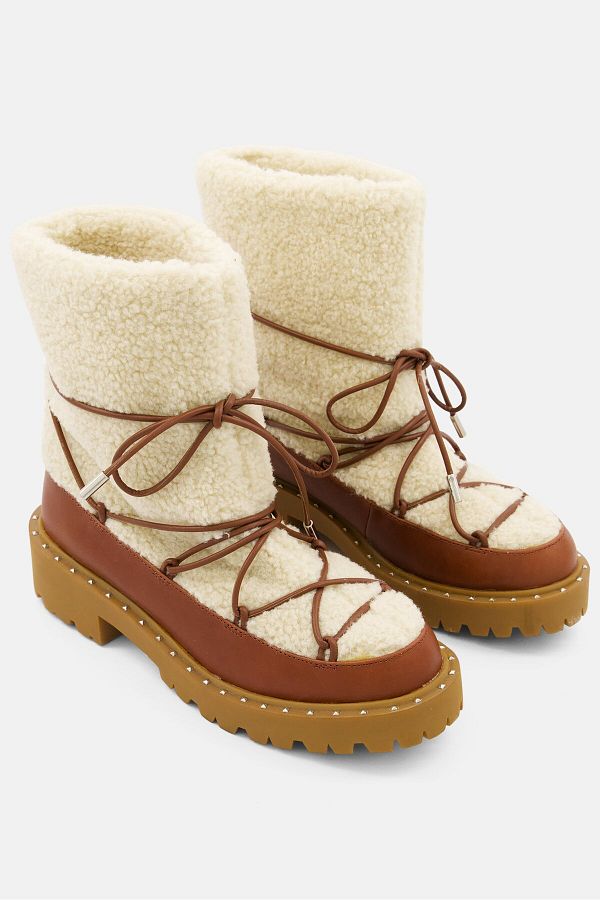 Aqua lace up boots deals