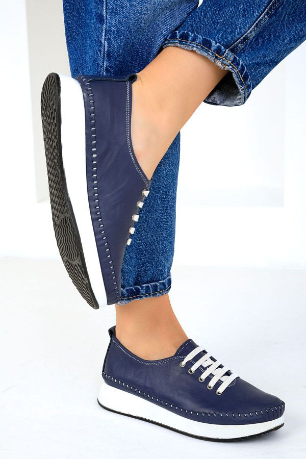 Soho blue shoes top