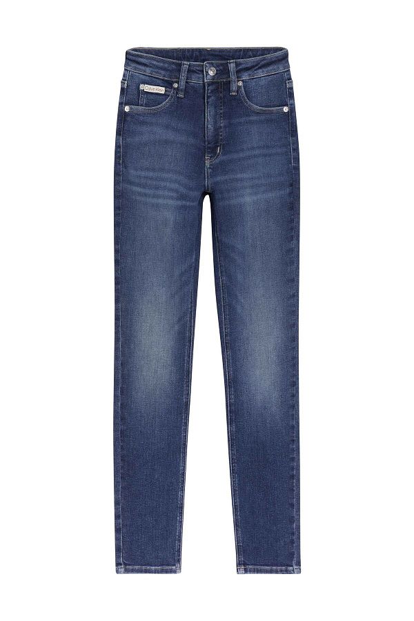 Calvin Klein-Blugi skinny cu croiala inalta 1