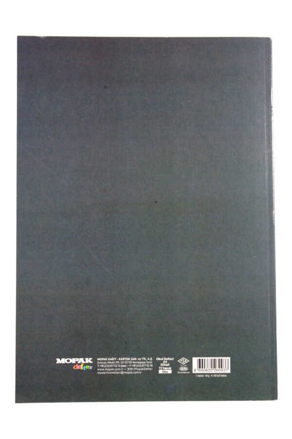 Mopak-A4 72 Sheets Unlined Jerseys Map Method Notebook 1