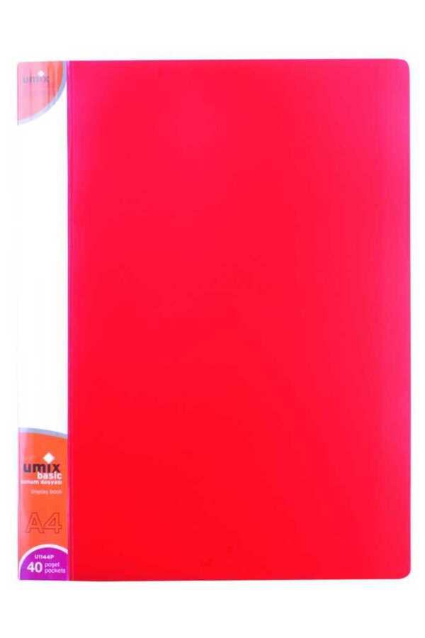 Umix-U1144 40 Sheets Red Presentation File 1