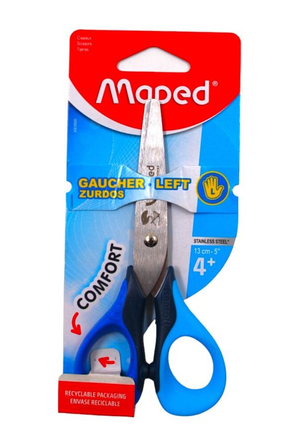 Maped-13 Cm Sensoft Left Hand Scissors - Map-693500 1