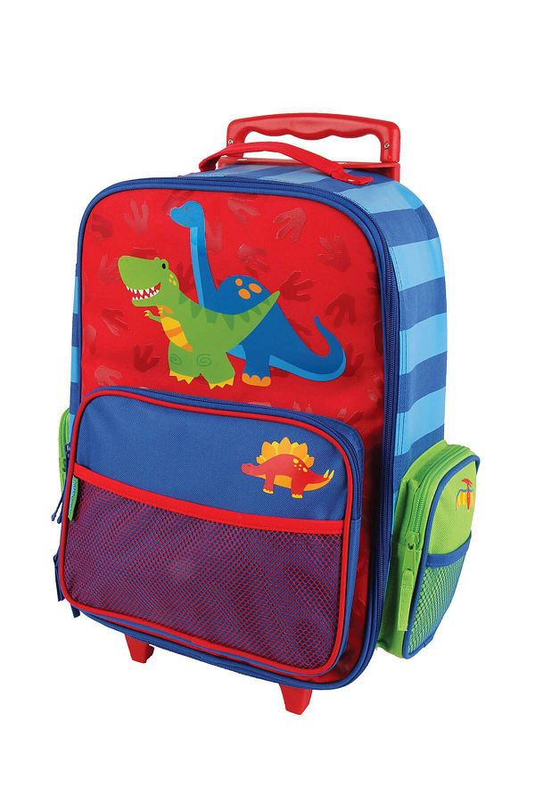 Stephen Joseph-Geantă roșie cu roți din dinozaur băiat SJ-8001-59A 1
