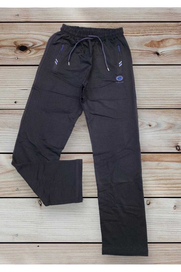 pier men MEN S STRAIGHT LEGS COMFORTABLE CUT 2 STRING TRACKSUIT BOTTOM