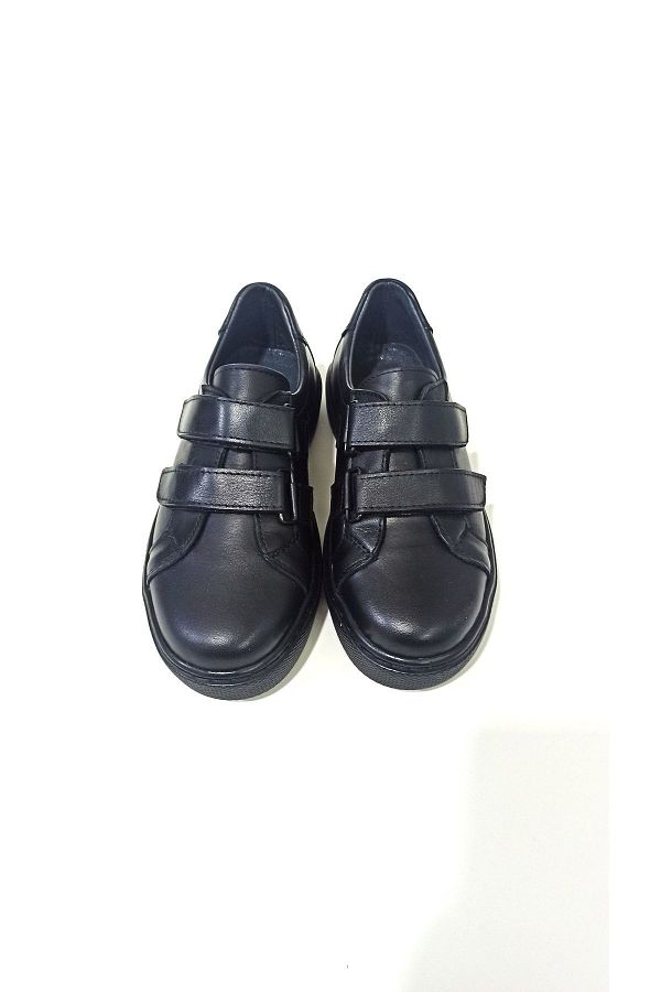 WINTER SHOES Genuine Leather Boy s Black Classic School Shoes Trendyol