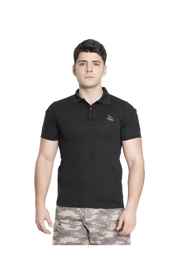 Vogel-Polo Neck Short Sleeve Tactical T-shirt 1