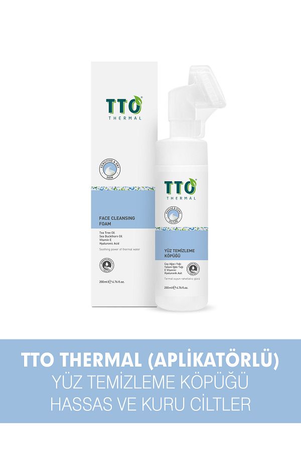 TTO-Facial Cleansing Foam 200 Ml (With Applicator) (Tea Tree Oil) 1