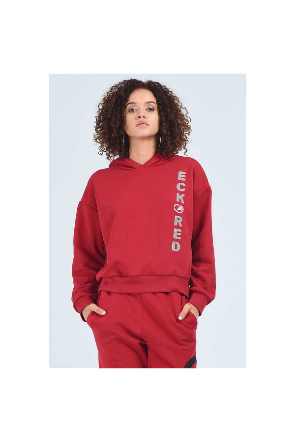 Red ecko hoodie outlet