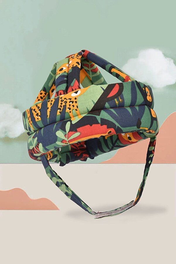 TOKKO Ayarlanabilir Bebek Çocuk Baş Kafa Koruma Güvenlik Kaskı - Bebek Kafa Koruyucu -bebek Emniyet Kaskı