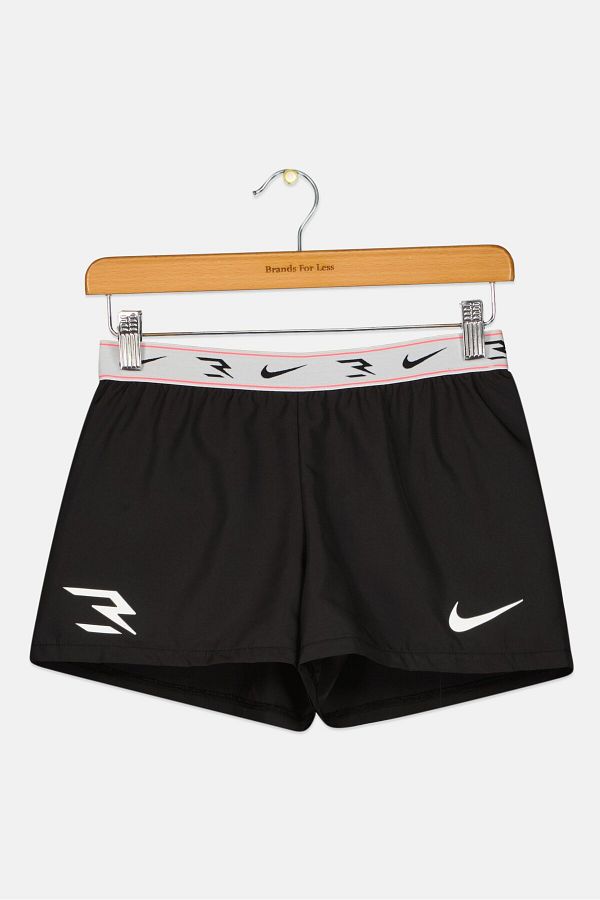 Nike 3Brand by Russell Wilson Kids Girl Training Shorts Black Trendyol