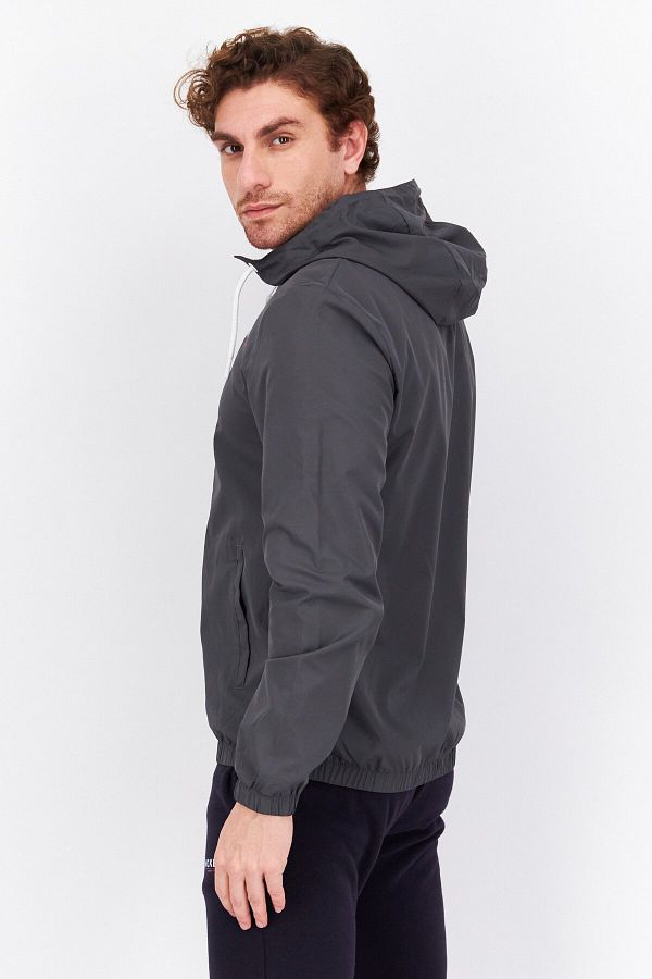 McKenzie Men Sportswear Fit Training Windbreaker Jacket Grey Trendyol