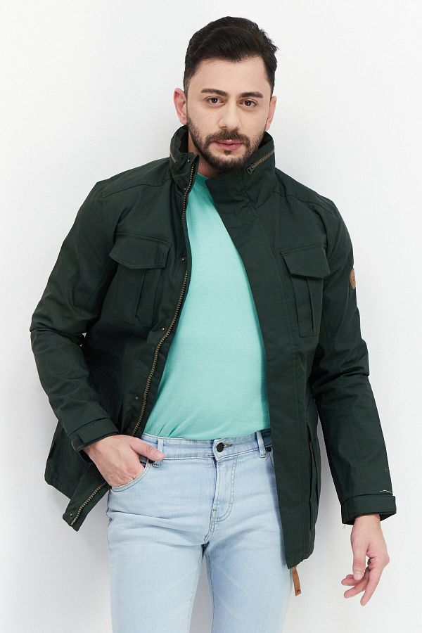 Trespass Men Plain Bomber Jacket Olive Trendyol