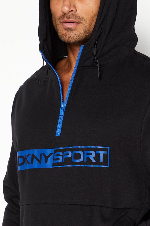 DKNY Sport Men Sportswear Fit Outdoor Jacket Black Trendyol