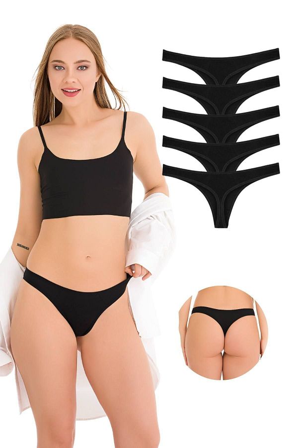 Newlilla-10051 Cotton Thong String női bugyi 10051-V9 1