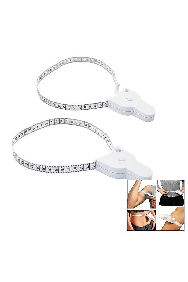 Light up-قياس الجسم بالتثبيت التلقائي - شريط قياس الخياط 1.5MT 1