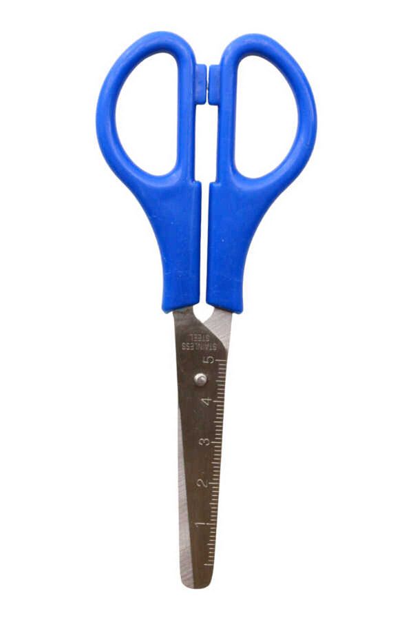 Brons-Student Scissors with Ruler Br-699 1