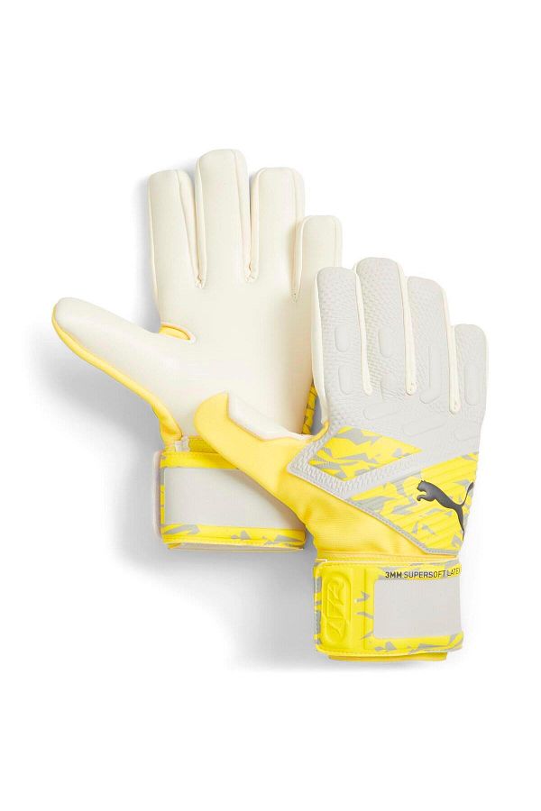 Puma Goalkeeper Gloves Yellow Soft Wheels Trendyol