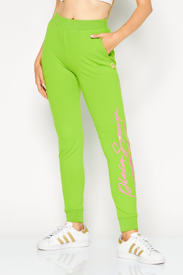 Lime green sweatpants top
