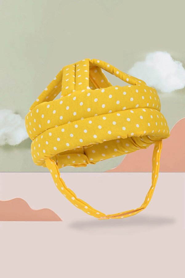 TOKKO Ayarlanabilir Bebek Çocuk Baş Kafa Koruma Güvenlik Kaskı - Bebek Kafa Koruyucu -bebek Emniyet Kaskı