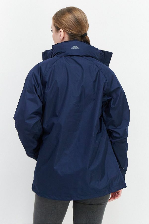 Trespass Women Plain Bomber Jacket Navy Blue Trendyol