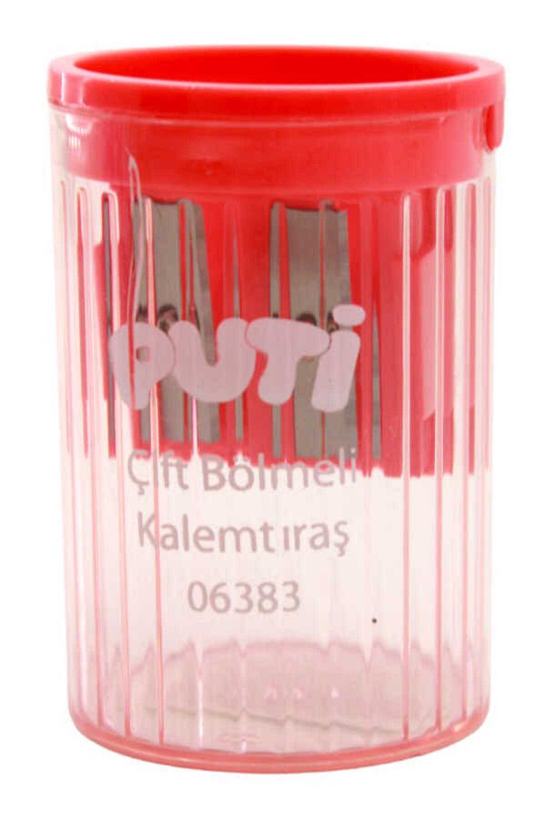 Puti-Double Compartment Pencil Sharpener 06383 1