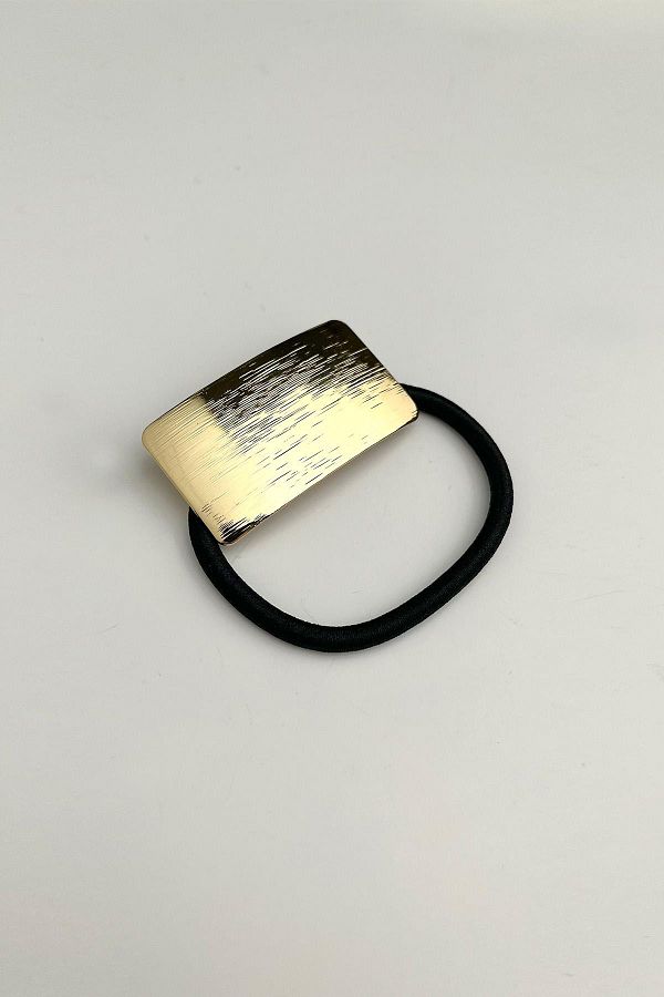 Modex-Line Detailed Rectangular Rubber Buckle (Width: 2.5cm Length: 4.5 1
