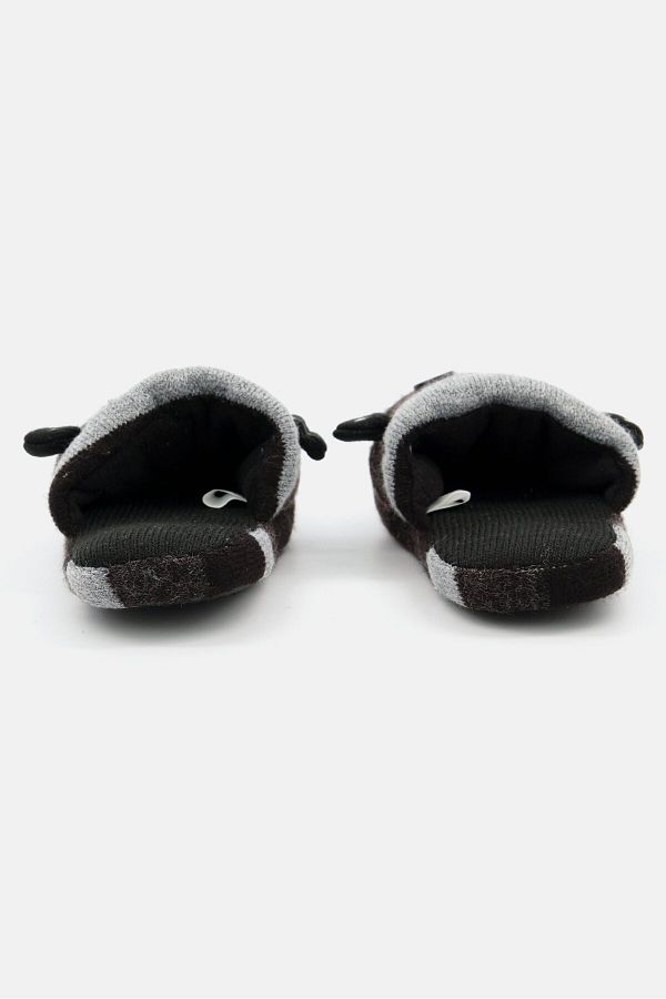 SG Footwear Women Slip On Slippers Black Combo Trendyol