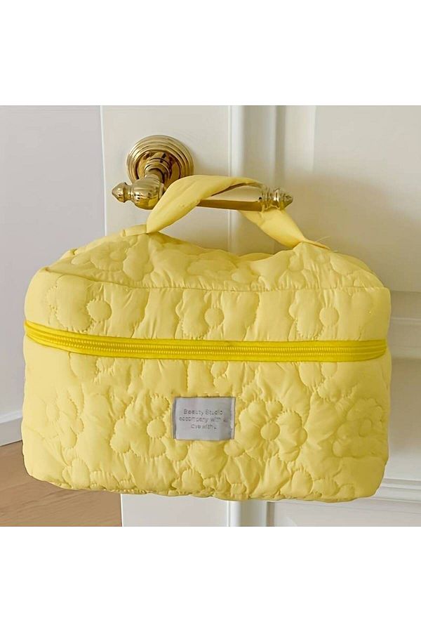 GREENDECOR Travel Makeup Bag Personal Care and Aesthetic Washable Soft Bag Trendyol