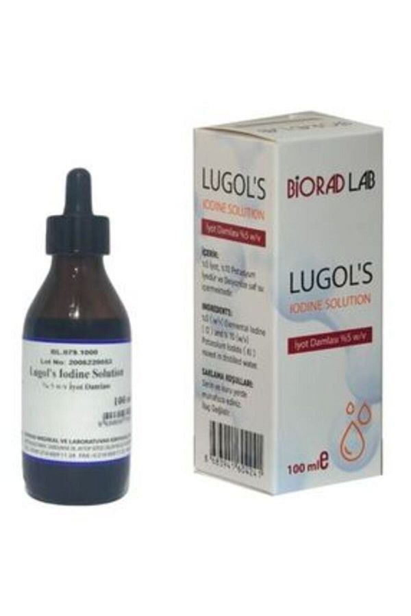 BİORAD-100 Ml Lugol Solution - 5% Iodine and 10% Potassium Iodide 1