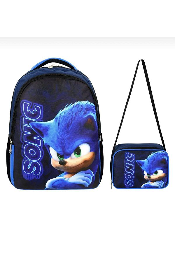 Sonic backpack and lunchbox on sale