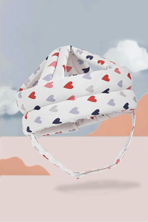 TOKKO Ayarlanabilir Bebek Çocuk Baş Kafa Koruma Güvenlik Kaskı - Bebek Kafa Koruyucu -bebek Emniyet Kaskı