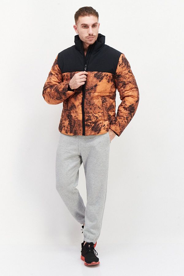 Champion Men Sportswear Fit Long Sleeves Outdoor Jacket Orange Black Trendyol