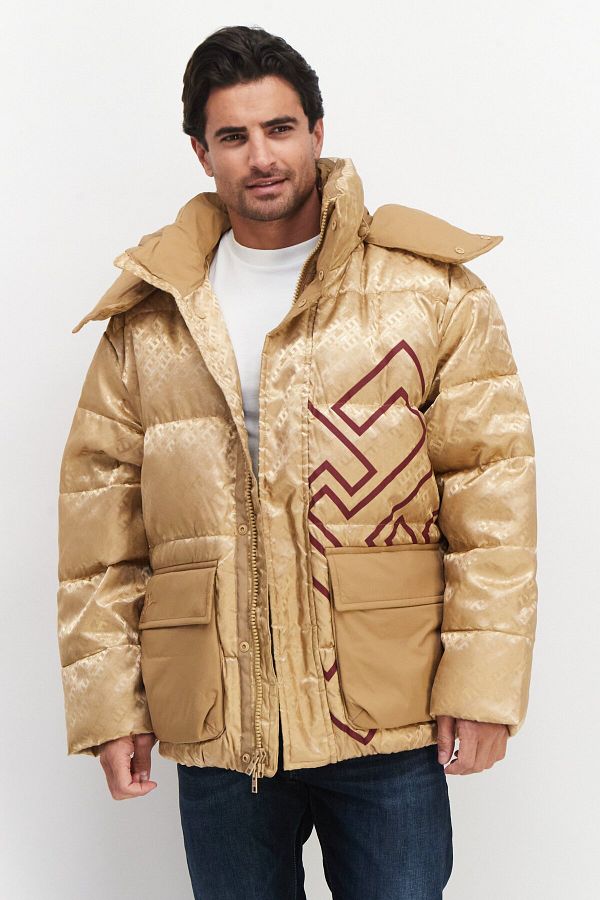Tommy hilfiger gold jacket outlet