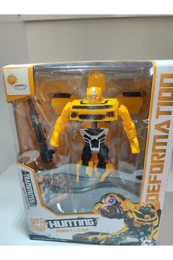 laila toys-Bumblebee Robot - Short Cut Coded Pants 1
