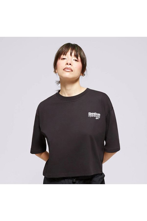 Reebok BlacK RIE TEE Women s Short Sleeve T Shirt Trendyol